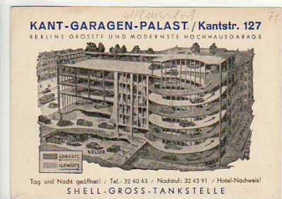 Berlin Wilmersdorf-Schmargendorf Kant-Garagen-Palast