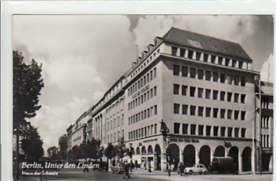Berlin Mitte Unter den Linden Haus der Schweiz 1957