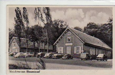 Berlin Grunewald Gasthaus Pfaueninsel 1959