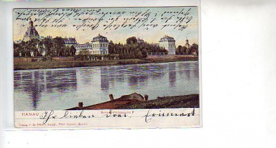 Hanau am Main Schloss Philippsruhe 1905