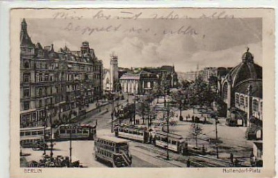 Berlin Schöneberg Nollendorf-Platz Bahnhof Strassenbahn 1928