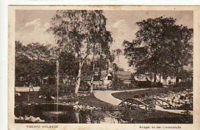 Ostseebad Ahlbeck Anlagen an der Lindenstraße 1914
