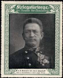 K.u.K. General d. Inf. Freiherr von Hötzendorff