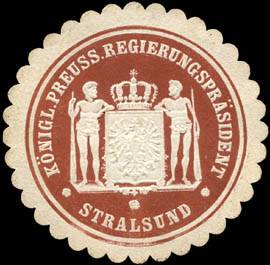 Königlich Preussischer Regierungspräsident - Stralsund