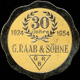 30 Jahre G. Raab & Söhne