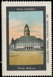 Neues Rathaus von Dresden