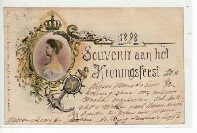 Adel Monarchie Amsterdam Niederlande 1898