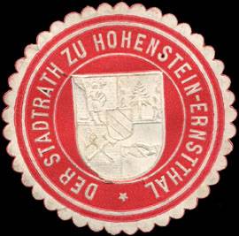Der Stadtrath zu Hohenstein-Ernstthal