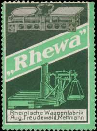 Rhewa Waage