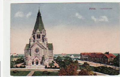 Riesa an der Elbe Kirche 1918