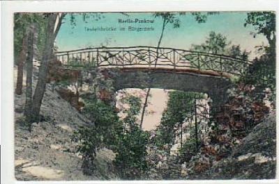 Berlin Pankow Teufelsbrücke 1913