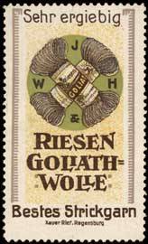 Riesen Goliath-Wolle