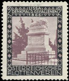 Denkmal der Gefallenen 1866 in Lissa