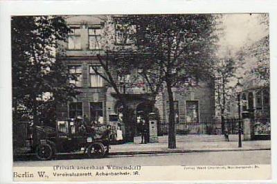 Berlin Wilmersdorf Achenbachtraße Lazarett ca 1915