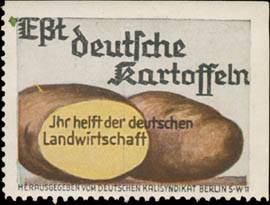 Eßt deutsche Kartoffeln