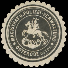 Magistrat und Polizei-Verwaltung Osterode Ostpeußen