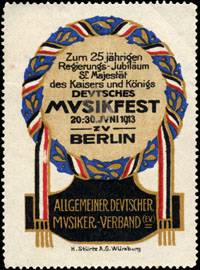 Deutsches Musikfest 1913 zu Berlin