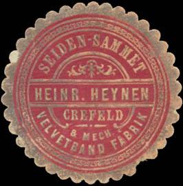 Seiden-Sammet Heinrich Heynen