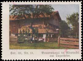 Bauernhaus in Abwinkel am Tegernsee