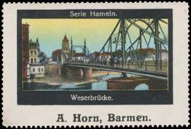 Weserbrücke in Hameln