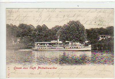 Berlin Spandau Pichelswerder Dampfer 1903