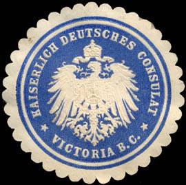 Kaiserlich Deutsches Consulat - Victoria B. C.