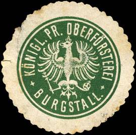 Königlich Preussische Oberförsterei - Burgstall