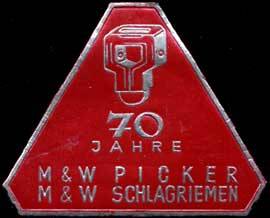 70 Jahre M & W Picker Schlagriemen
