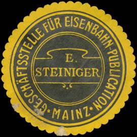 Geschäftsstelle für Eisenbahn-Publication E. Steiniger