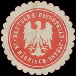 Deutsche Passstelle in Mährisch-Ostrau