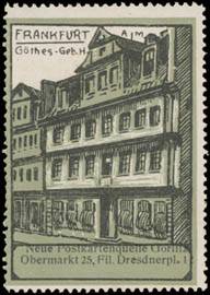 Geburtshaus von Goethe in Frankfurt/Main