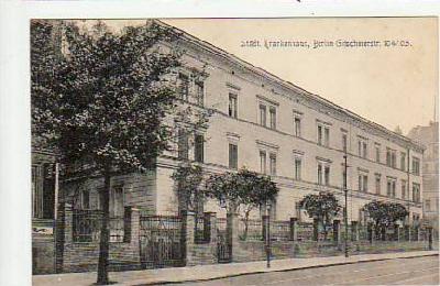 Berlin Kreuzberg Krankenhaus Gitschinerstraße 1909