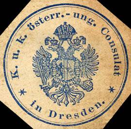 Kaiserlich und Königliche österreich - ungarische Consulat in Dresden