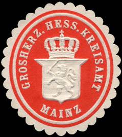 Grossherzoglich Hessisches Kreisamt - Mainz