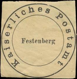 K. Postamt Festenberg/Schlesien