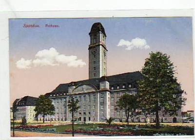 Berlin Spandau Rathaus ca 1915