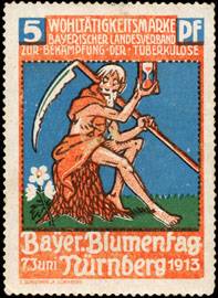 Bayerischer Blumentag Nürnberg 1913