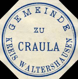 Gemeinde zu Craula - Kreis Waltershausen