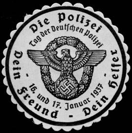 Die Polizei - Dein Freund - Dein Helfer - Tag der Deutschen Polizei