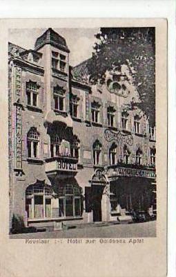 Kevelaer Hotel zum Goldenen Apfel 1925