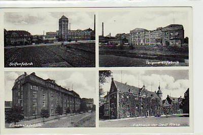 Riesa an der Elbe Seifenfabrik Zündhölzerfabrik 1936