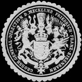 Grossherzogliche General - Direction der Mecklenburgischen Friedrich - Franz - Eisenbahn