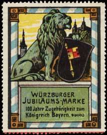 Würzburger Jubiläums - Marke
