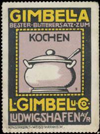 Gimbella bester Butterersatz zum Kochen
