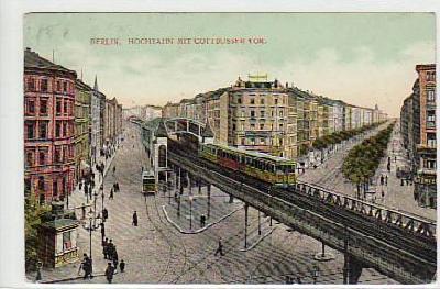 Berlin Kreuzberg Hochbahn Bahnhof ca 1915