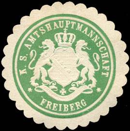 Königlich Sächsische Amtshauptmannschaft Freiberg