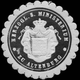 Herzoglich Sächsisches Ministerium zu Altenburg