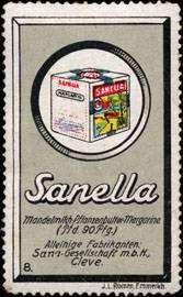 Sanella Mandelmilch Pflanzenbutter - Margarine