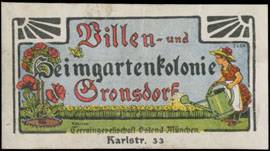 Villen- und Kleingartenkolonie Gronsdorf