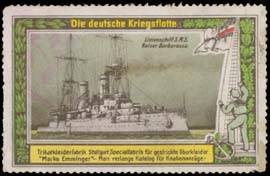 Linienschiff S.M.S. Kaiser Barbarossa